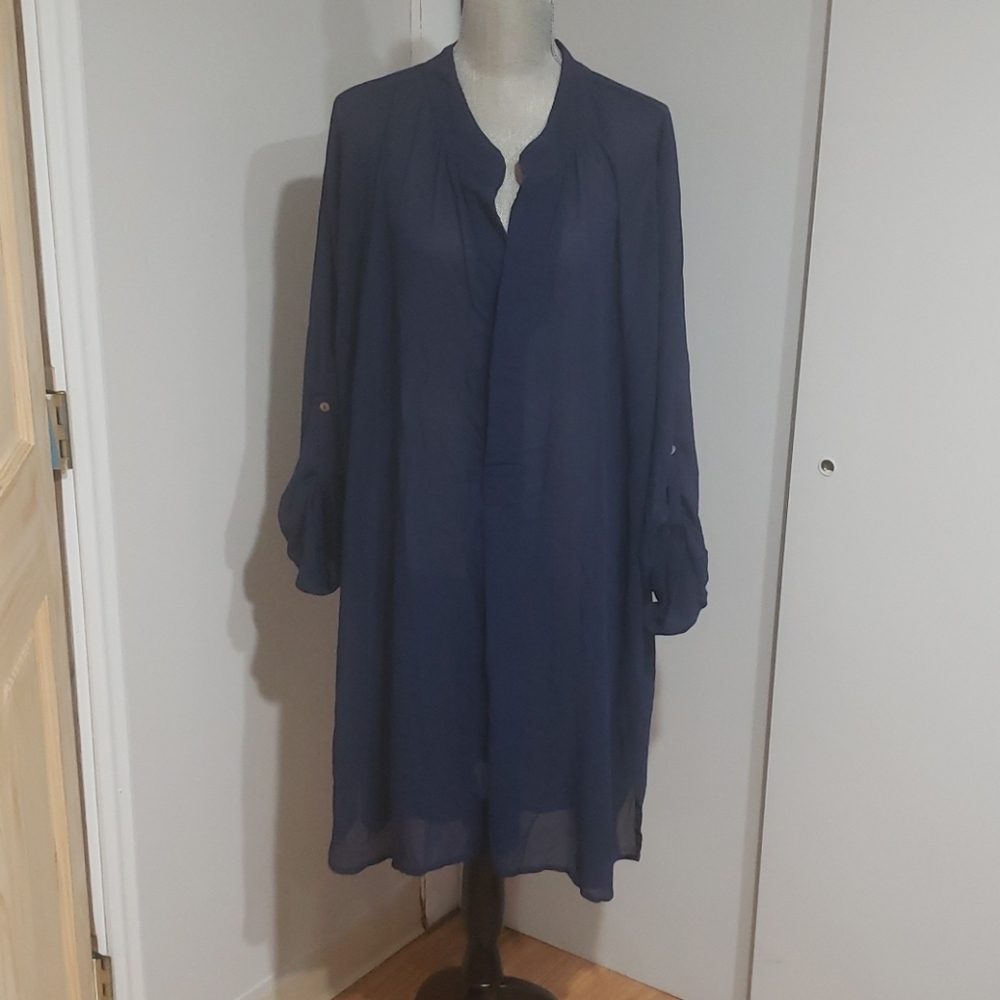 Tommy Bahamas sheer shirt/cover up